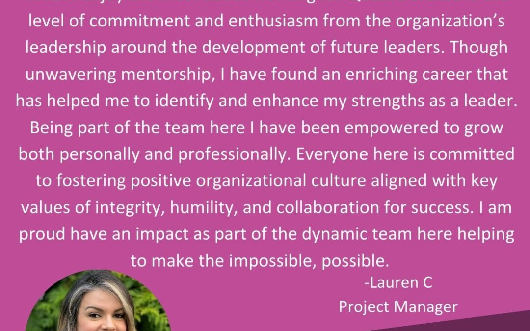 laurencemployeespotlight Quest Defense